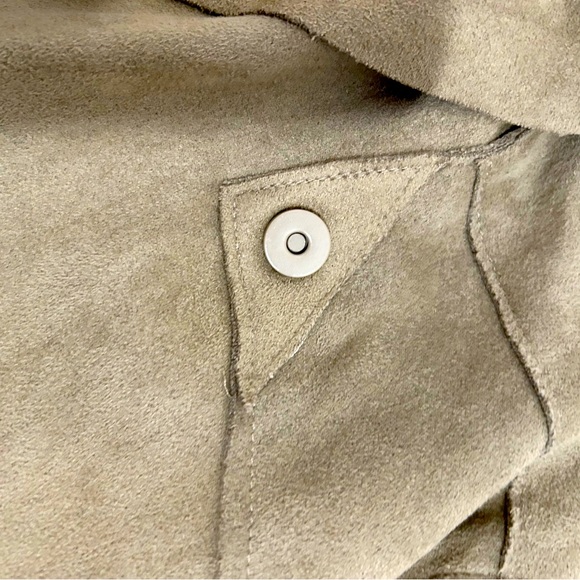 Blank NYC Cloud Nine Waterfall Drape Mt Rushmore Brown Jacket Cardigan Size M - Picture 10 of 16